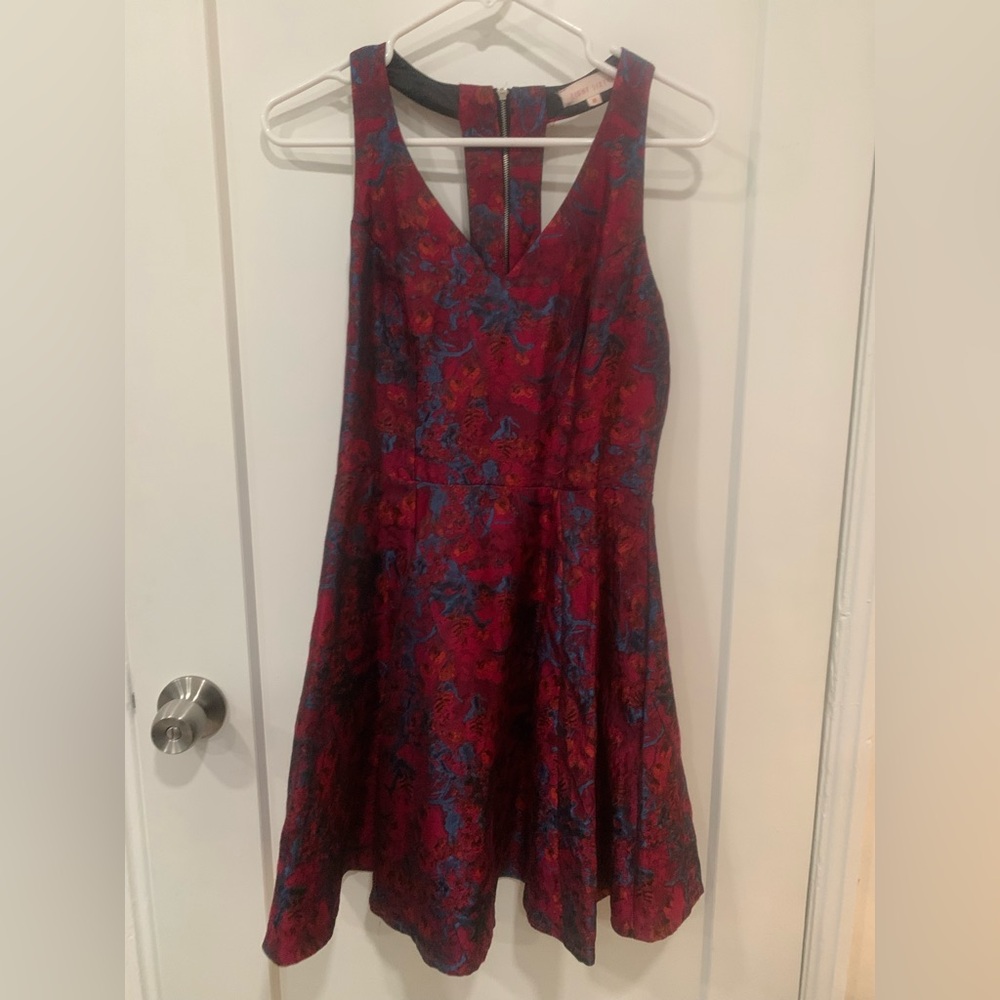 Eight Sixty M Red and Blue Dress